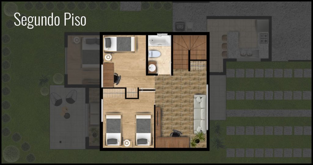 Segundo piso modelo Aragón